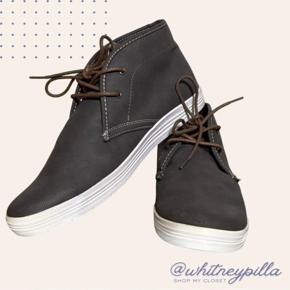 3/$20 Ben Sherman Shoes Preston Chukka Perforated Faux Leather Sneakers Men’s 11